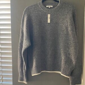 Madewell Gray Crewneck Sweater